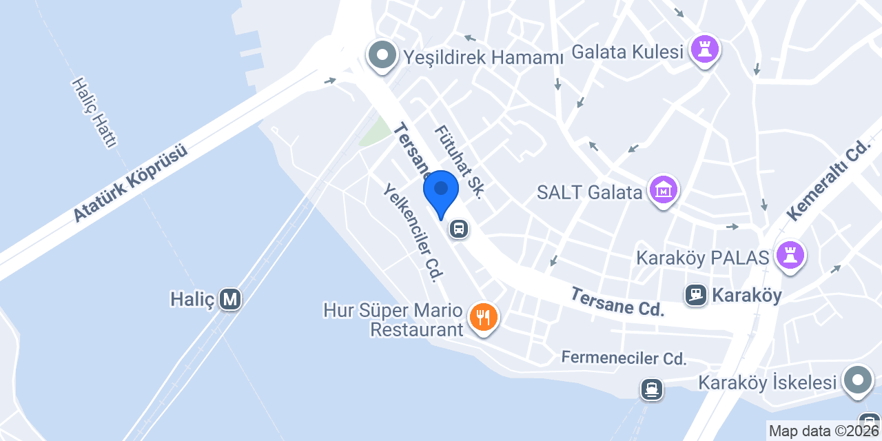 Bi Balık Karaköy konumu