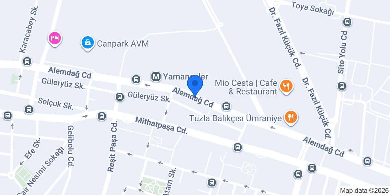 Günebakan Dekorasyon konumu