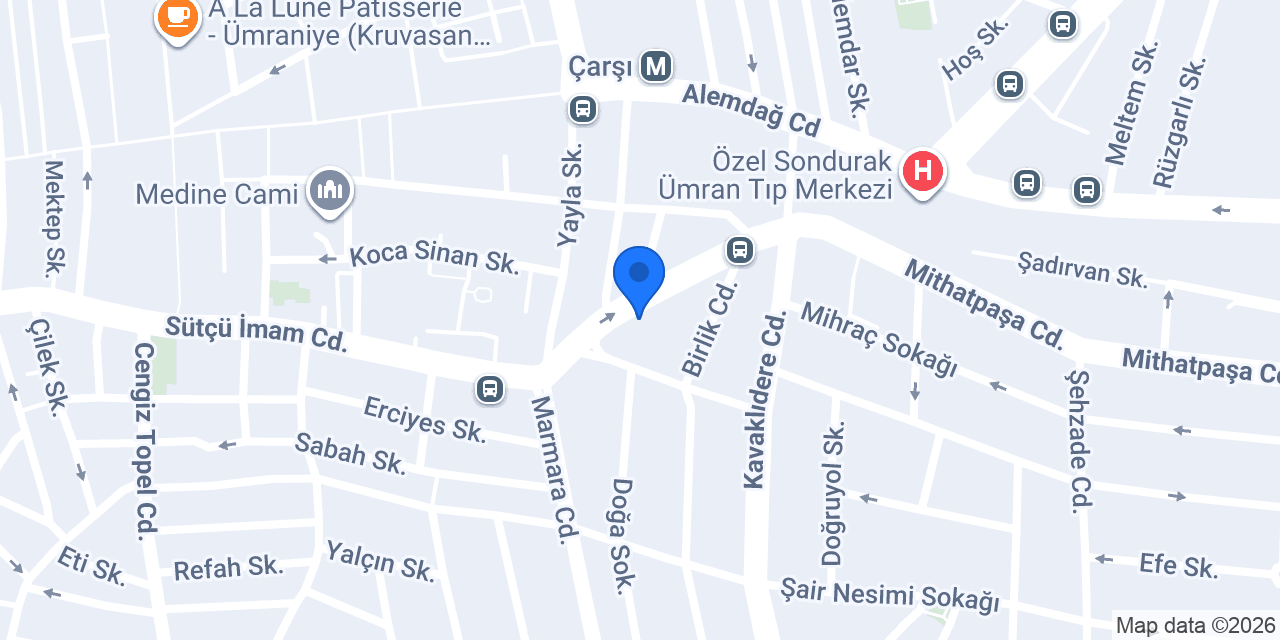 Moda Koltuk Tasarım konumu