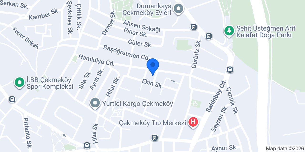 Gülkırmızı İnşaat konumu