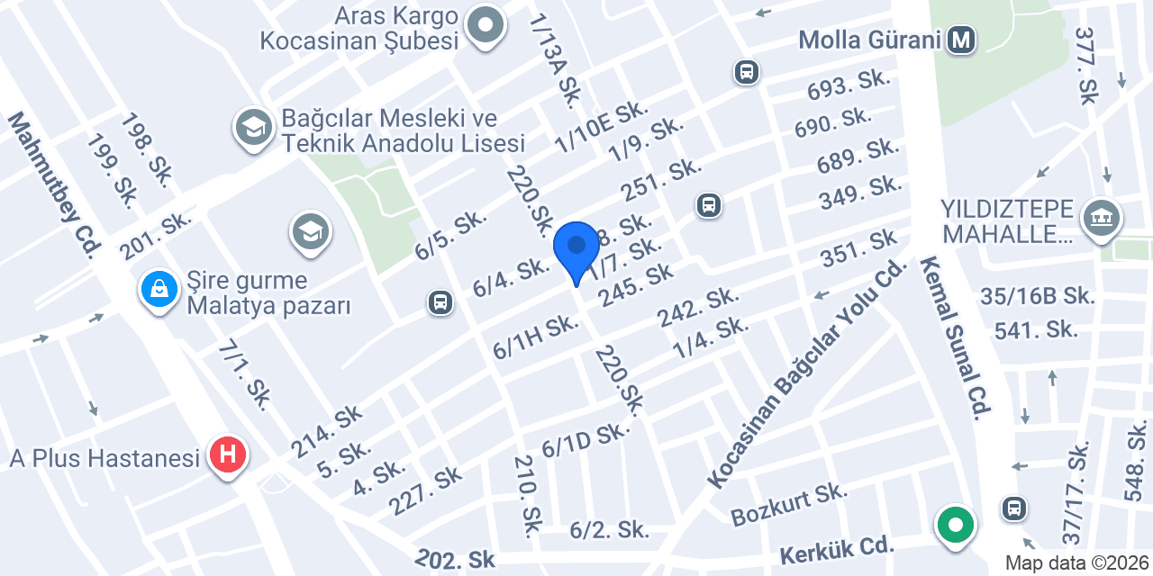 Mahsun Akın Barbers Studio konumu