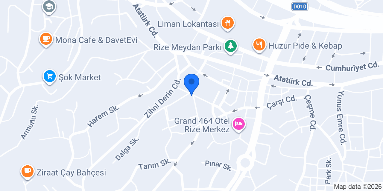 NETWORK REKLAM RİZE konumu