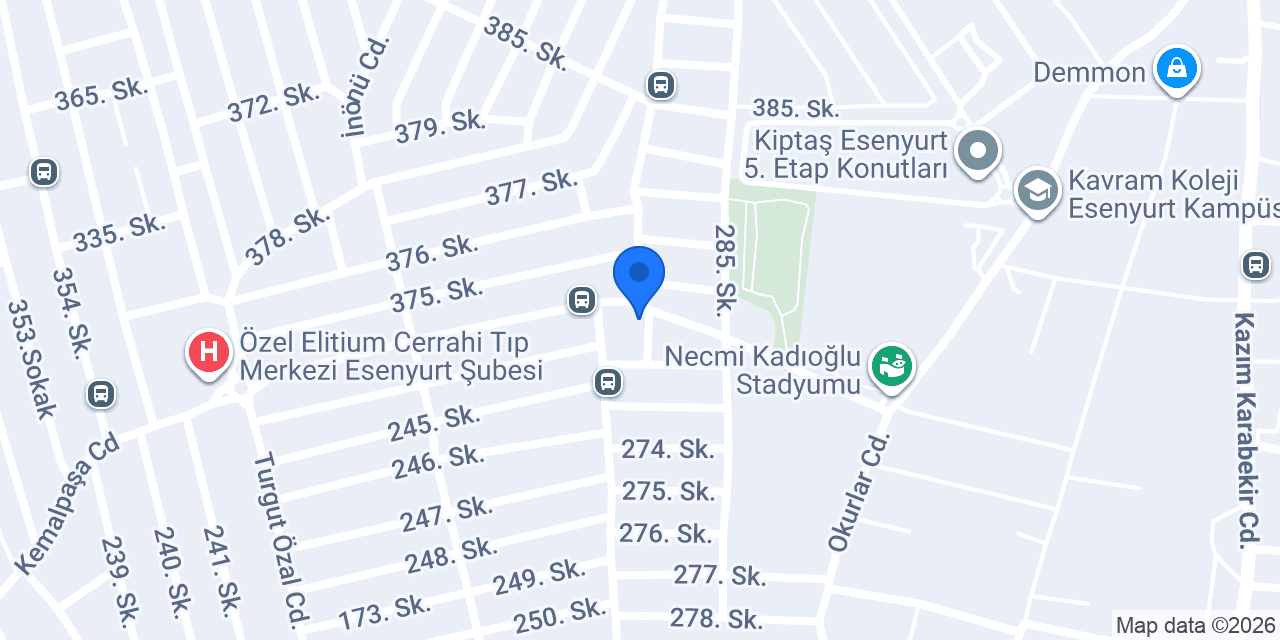 Kaya Yapı Malzemeleri konumu