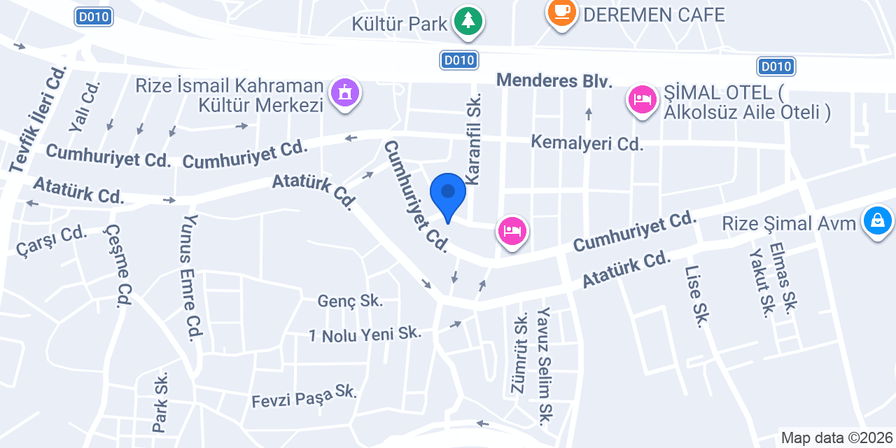 Maran Pastanesi konumu
