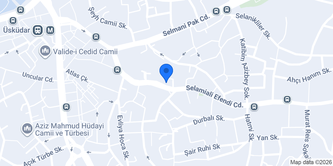 Üsküdar Çilingir 7/24 konumu