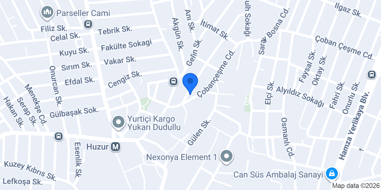 Anda Çelik Kapı konumu