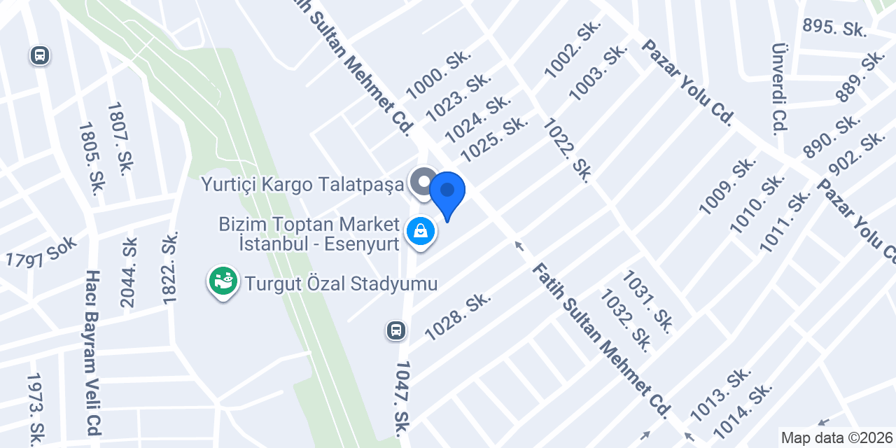 Esenyurt Kara Mobilya konumu