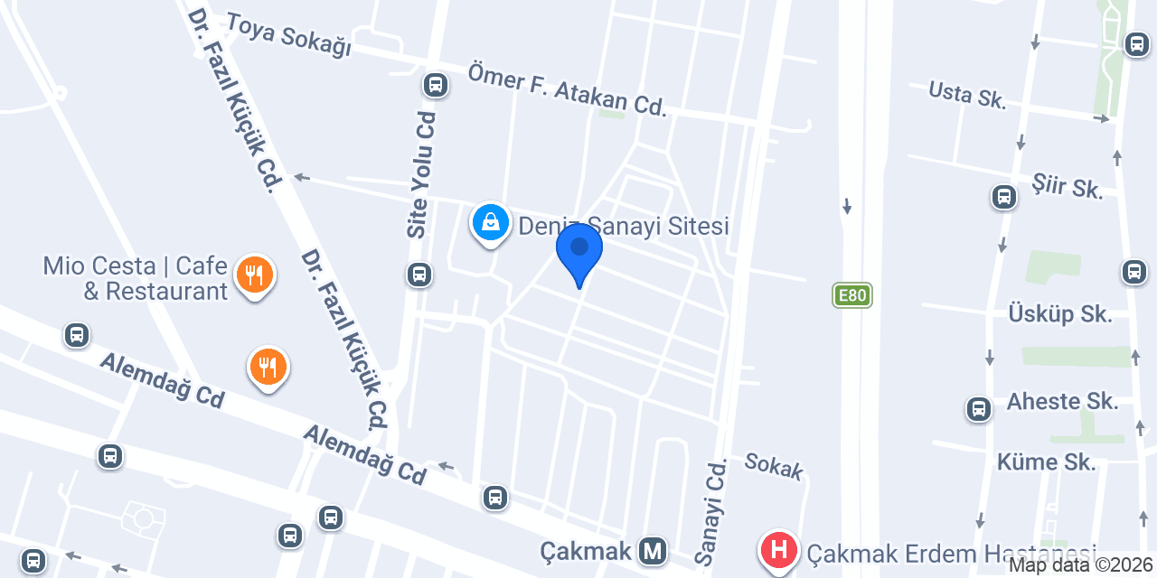 Turtek Hediyelik Eşya konumu