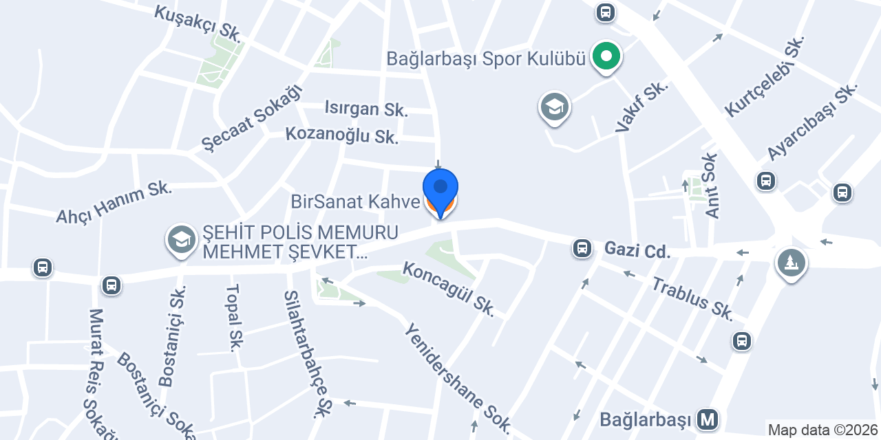 BirSanat Kahve konumu
