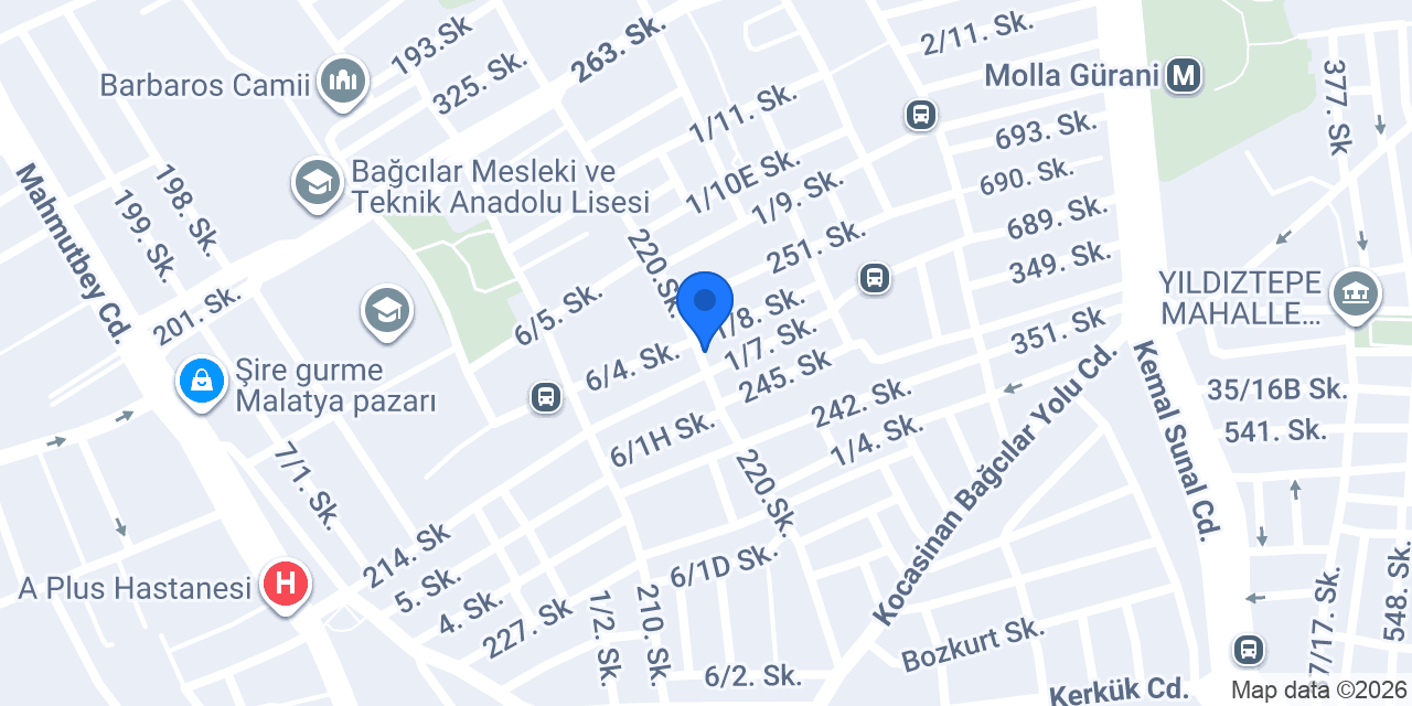 Kolancı Döner konumu