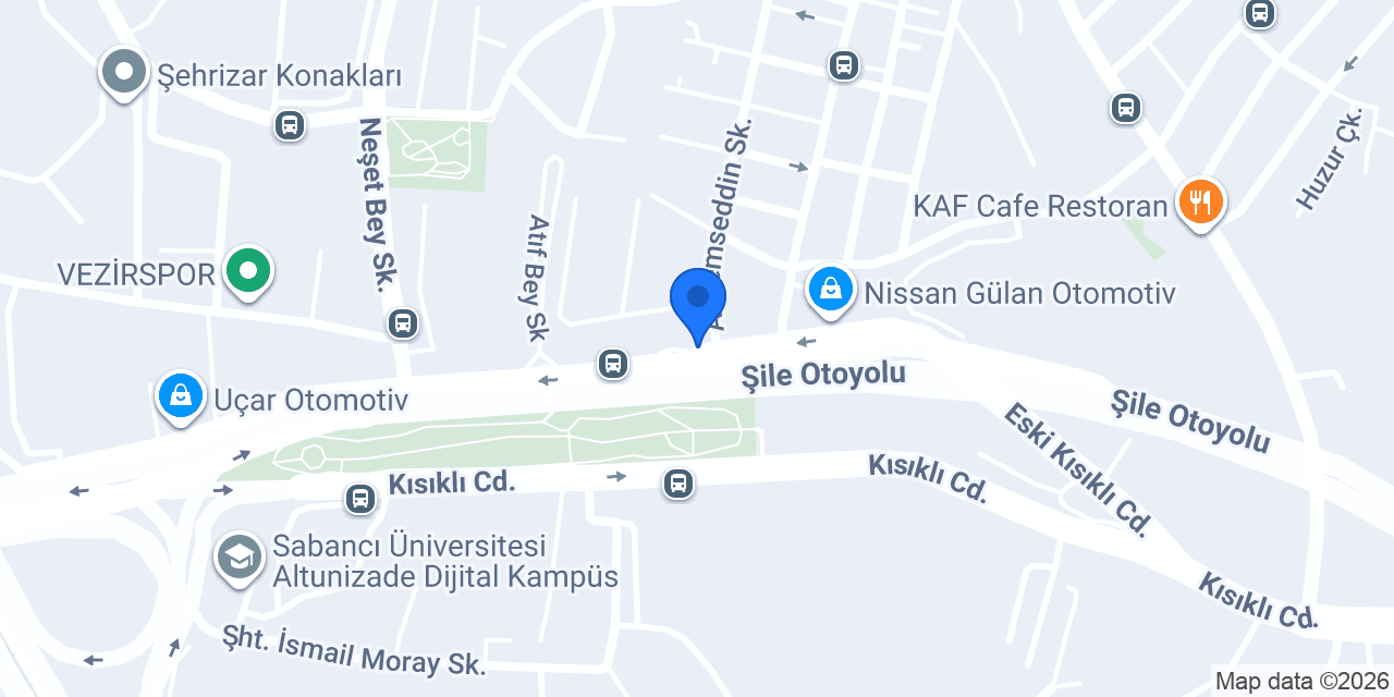 Opet Çamlıca konumu