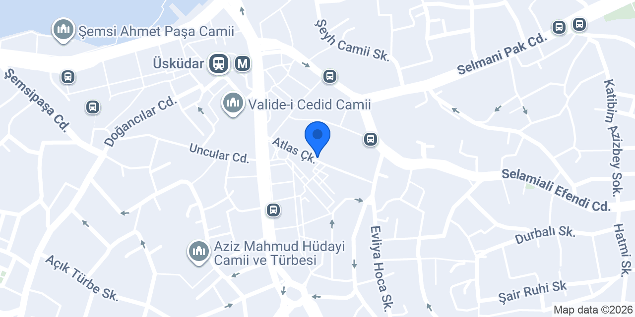 Antik Terzi konumu