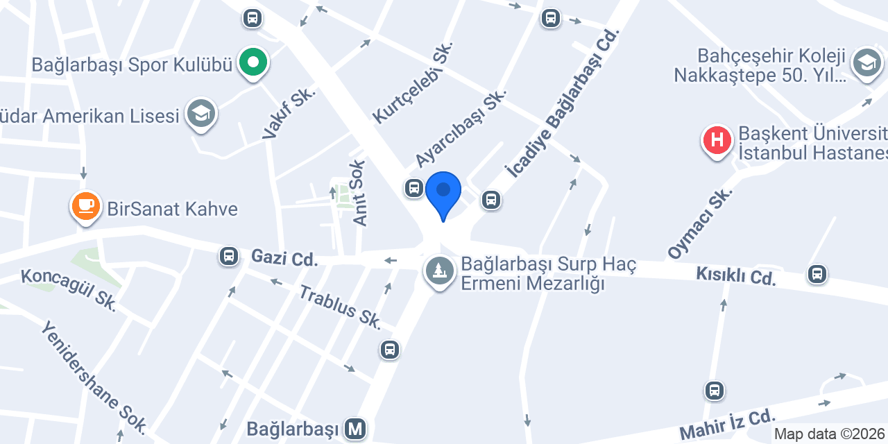 Anddy Mobilya / İdaş Bağlarbaşı konumu
