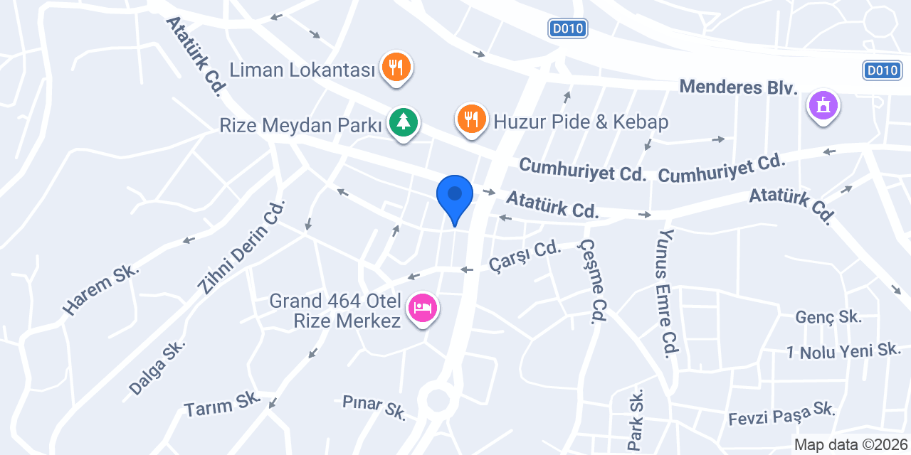 Cesur Kasap konumu
