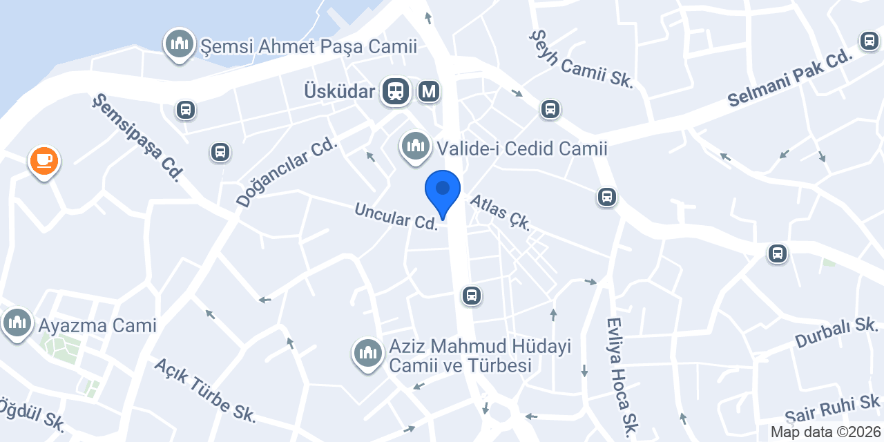 Üçel Kuyumculuk konumu