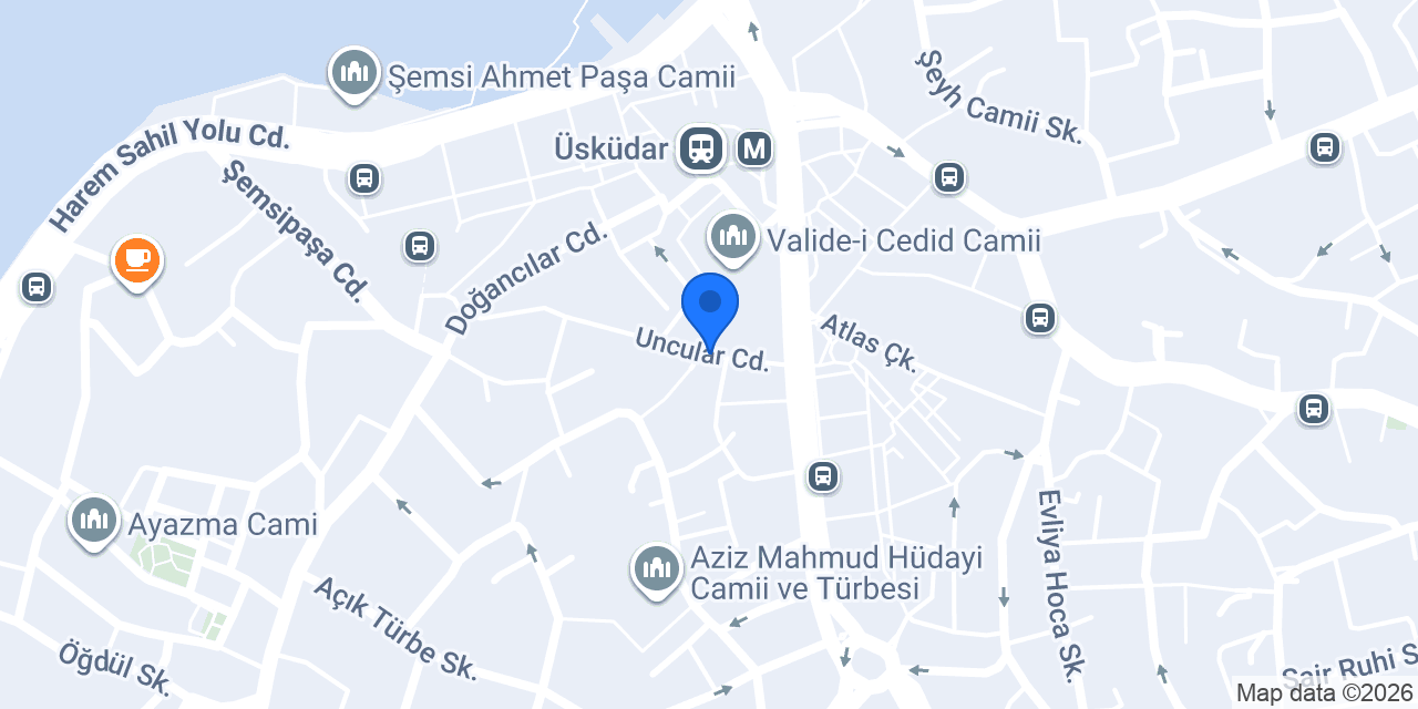 POSO DE CAFE ÜSKÜDAR konumu