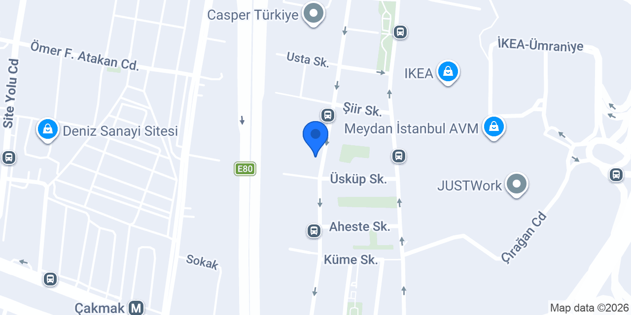 AKRA İstanbul konumu