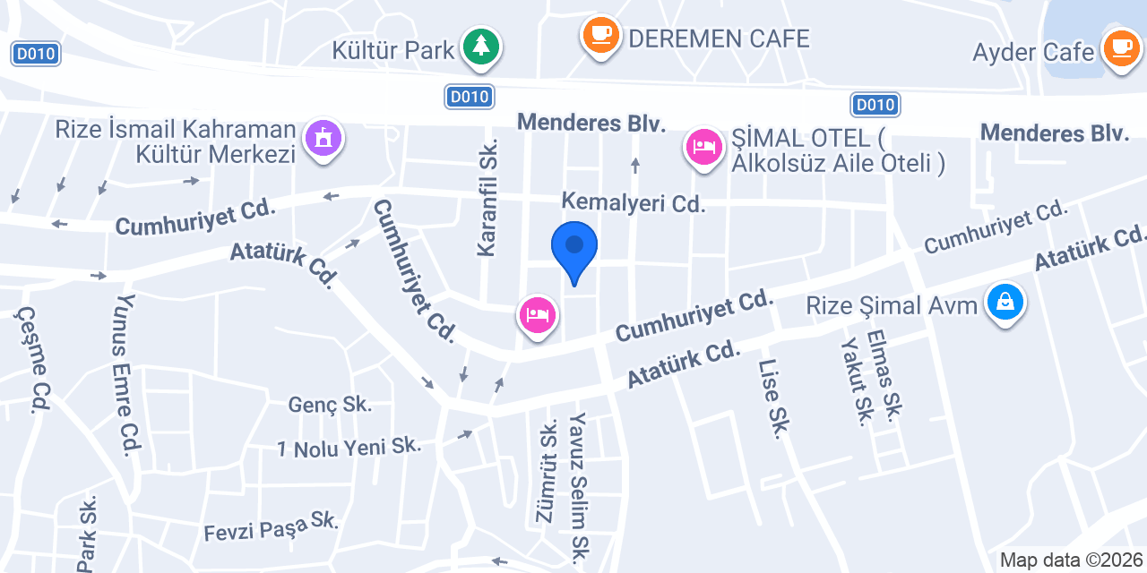 Tadım Börek konumu