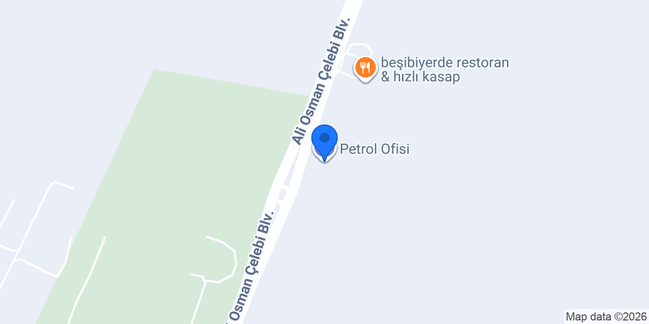 Petrol Ofisi konumu