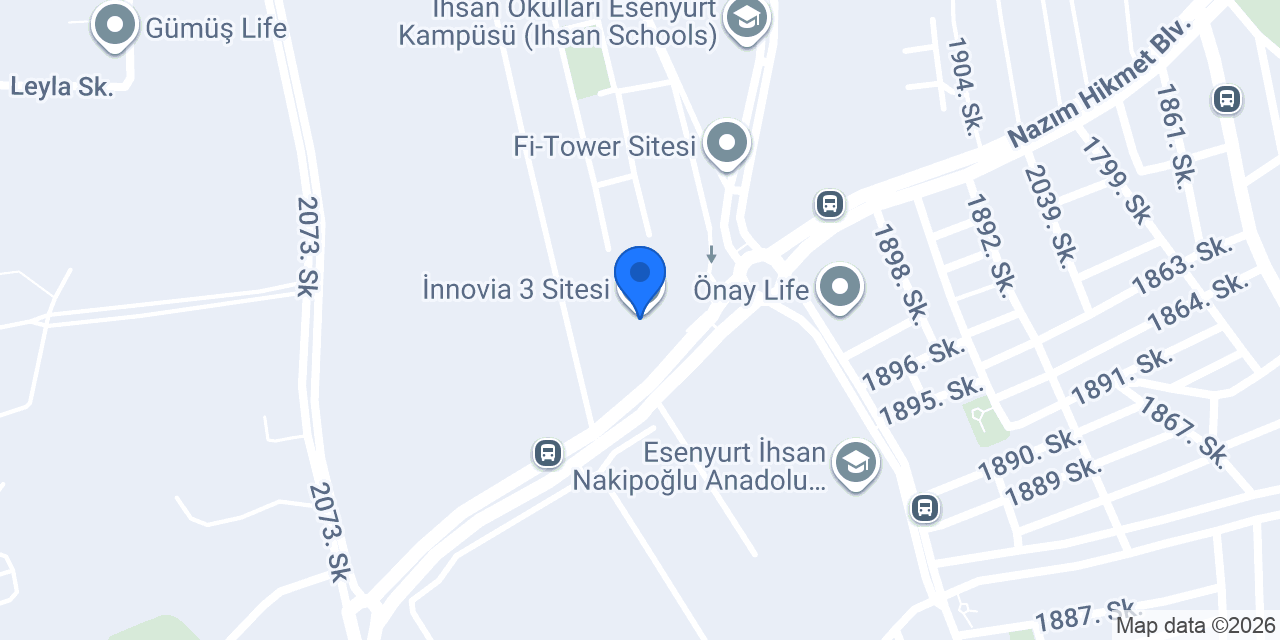 Innovia 3 Tekel konumu