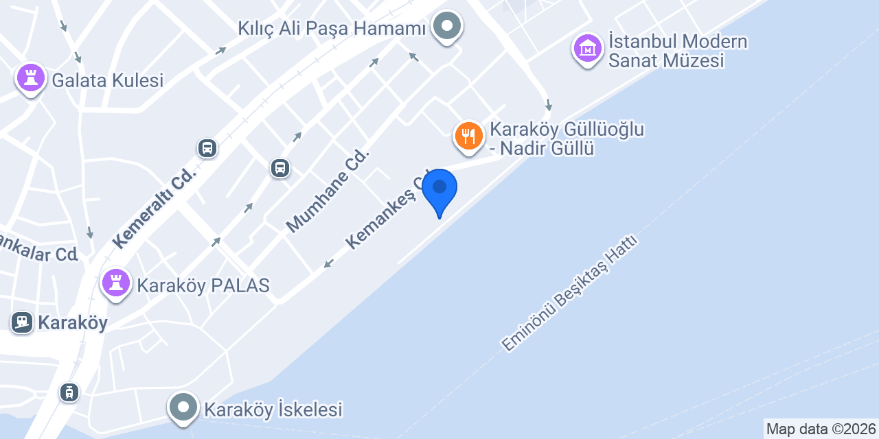 Galata Seven Hills konumu