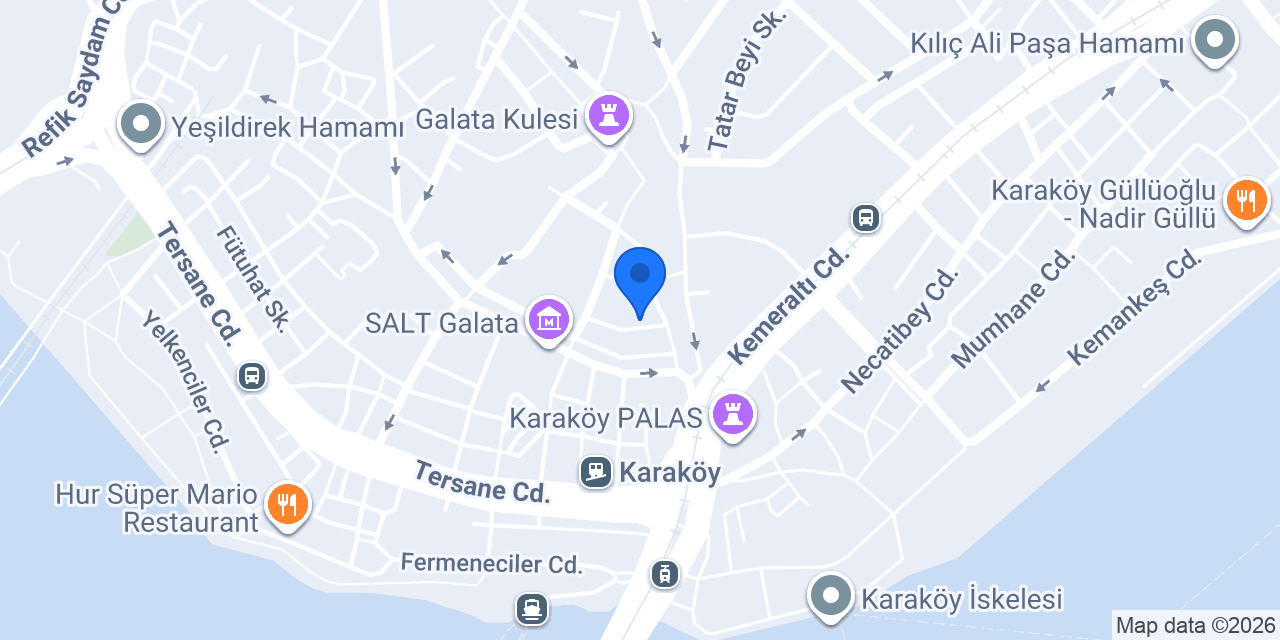 Moise Karaköy konumu