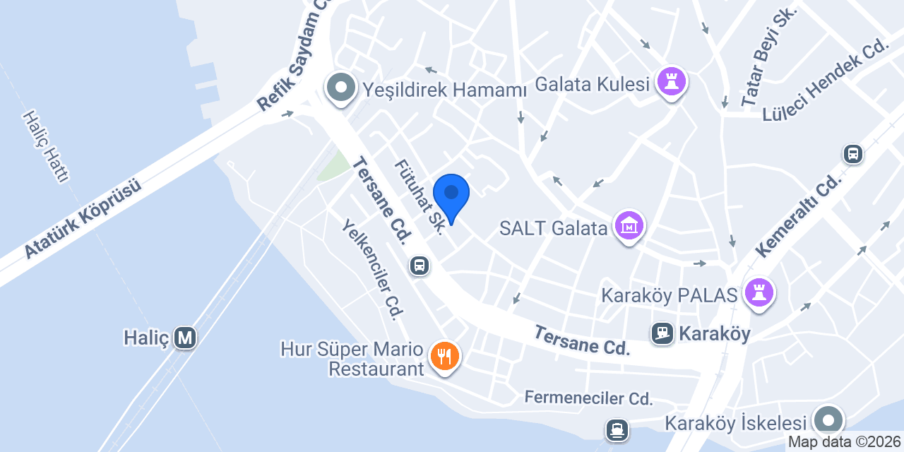 Ece Kayış Rulman konumu