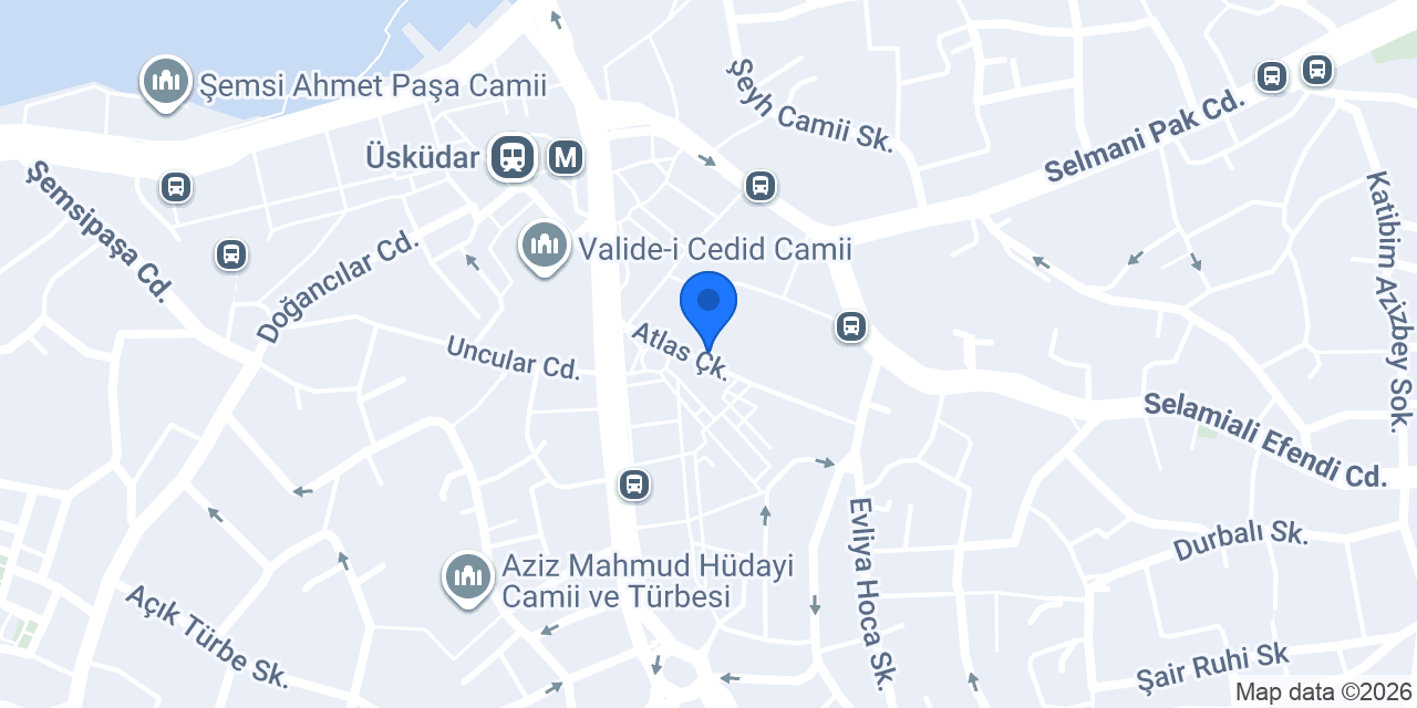 Kuveyt Türk Üsküdar Şubesi konumu