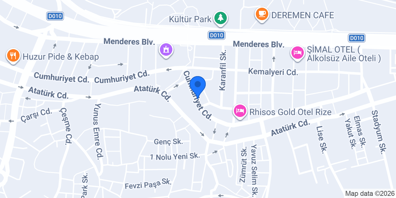 Aklar Ticaret konumu