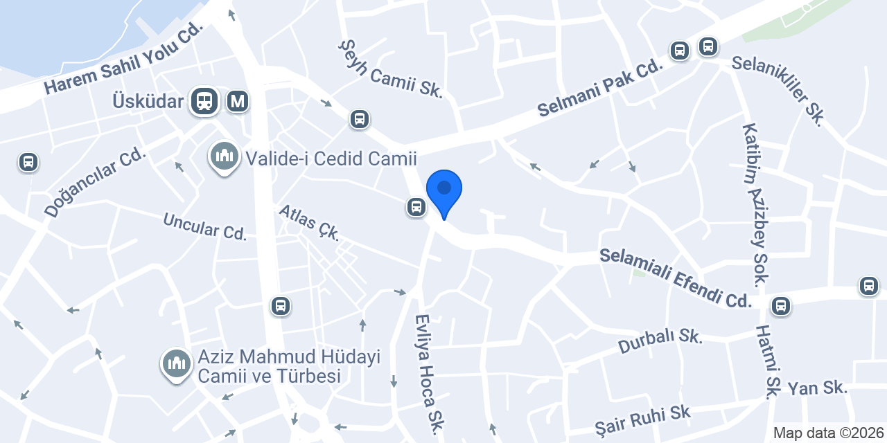 Kaffa Buna Coffee Üsküdar konumu
