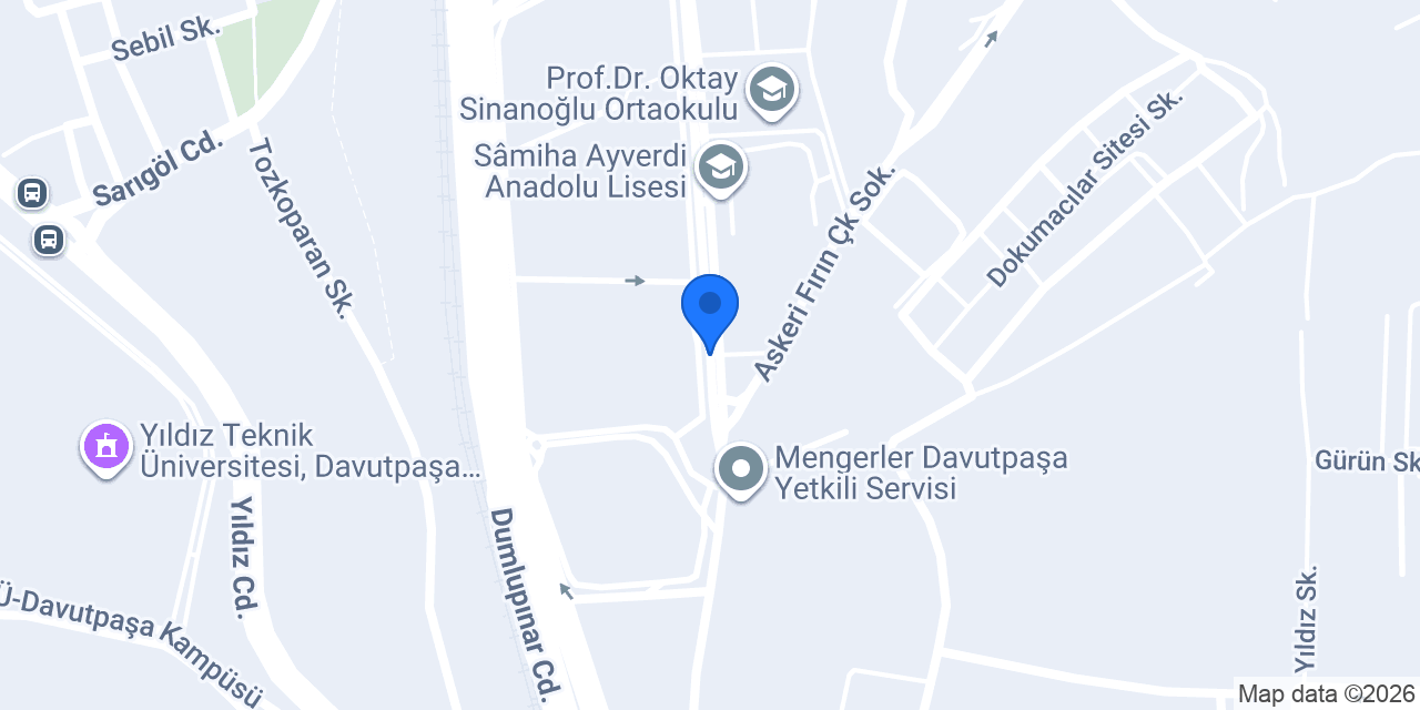 POTTER BÜFE İNİSTANBUL konumu