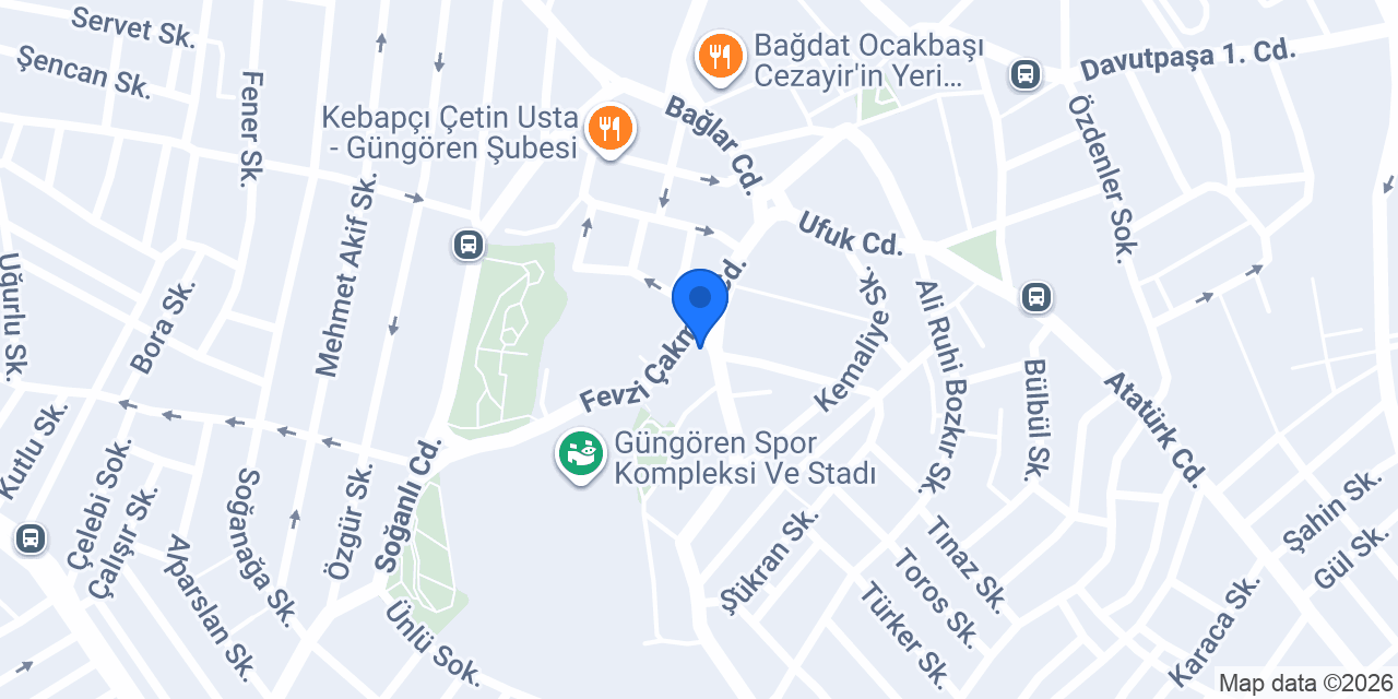HAZARŞAH İNŞAAT konumu