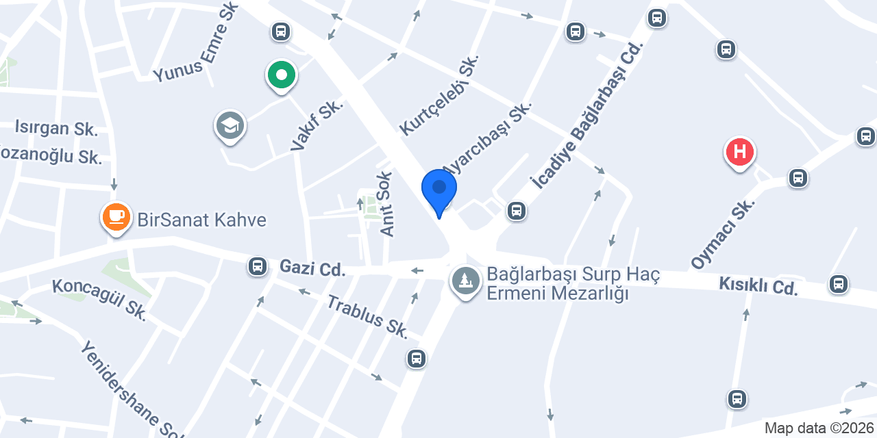 Villayuda Kuaför Bağlarbaşı konumu