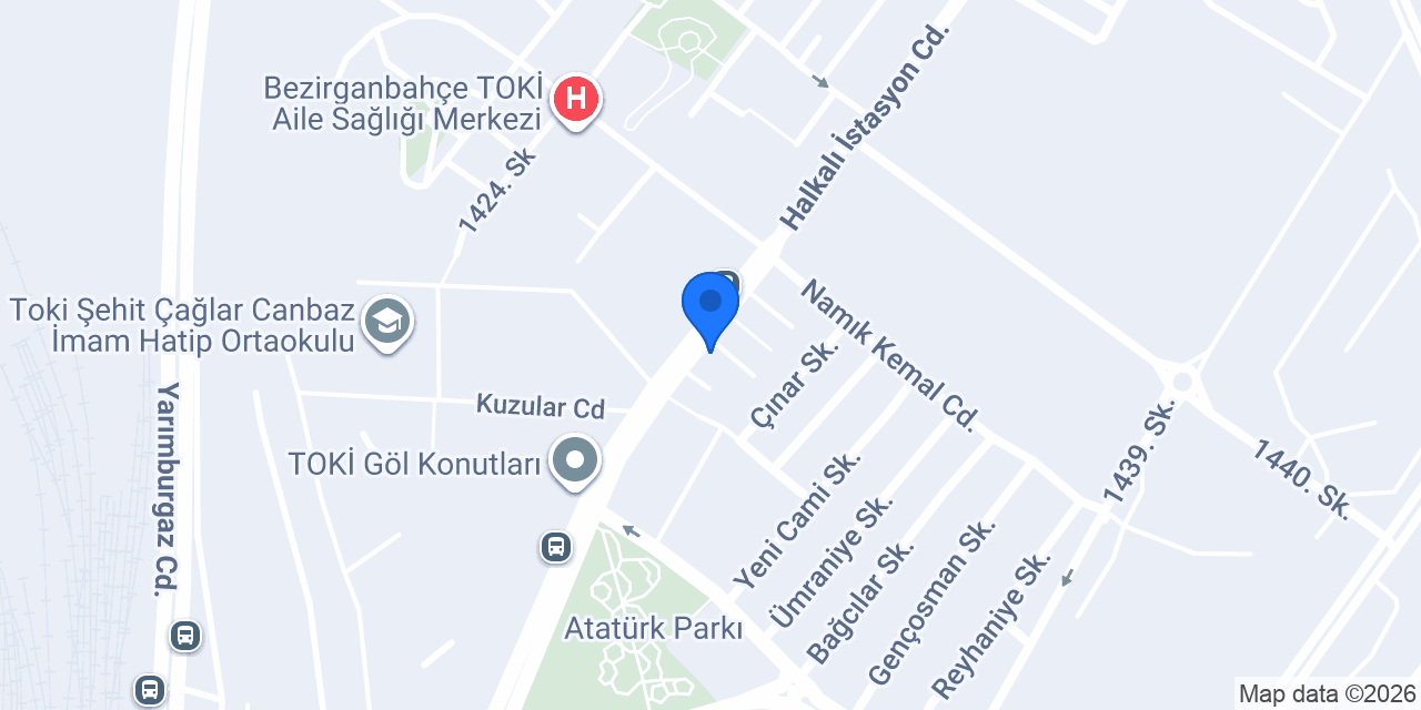 Yeşil Petshop konumu