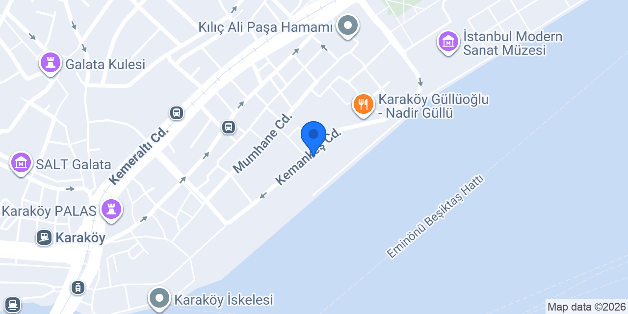 Sevan Bıçakçı Galataport konumu