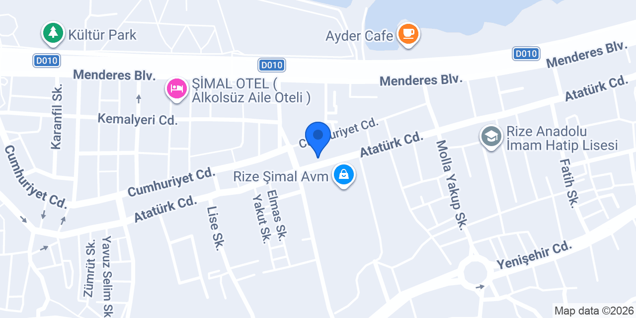 KUTUNOGLU İNŞAAT konumu