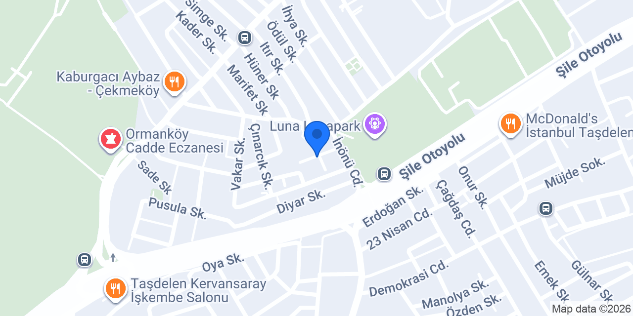 Gümüş Vadi konumu
