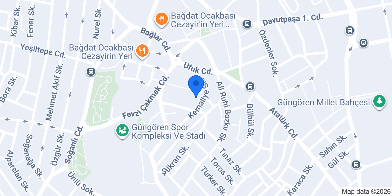 Anadolu Terzisi konumu
