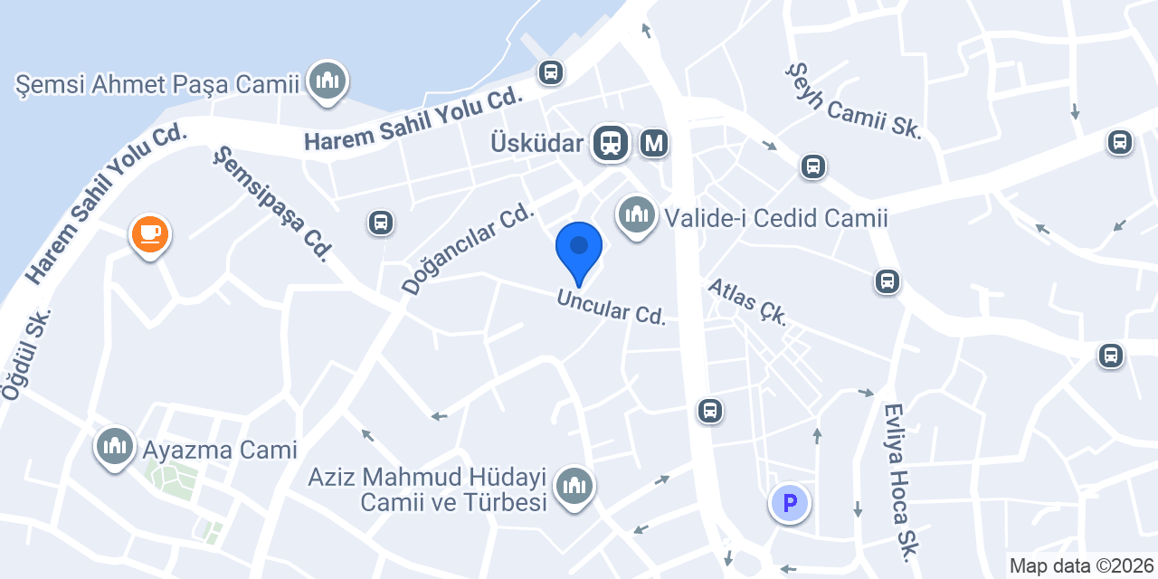 Diş Hekimi Ahmet Özeri konumu
