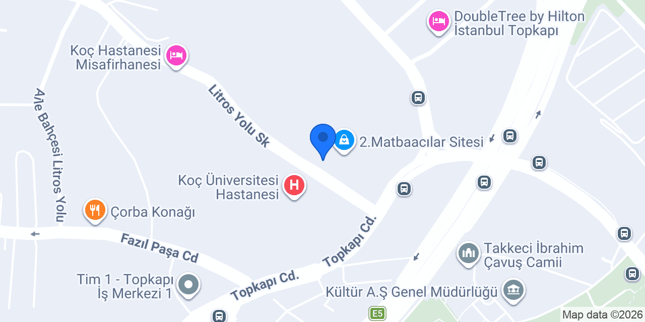 Yıldız Matbaacılık konumu