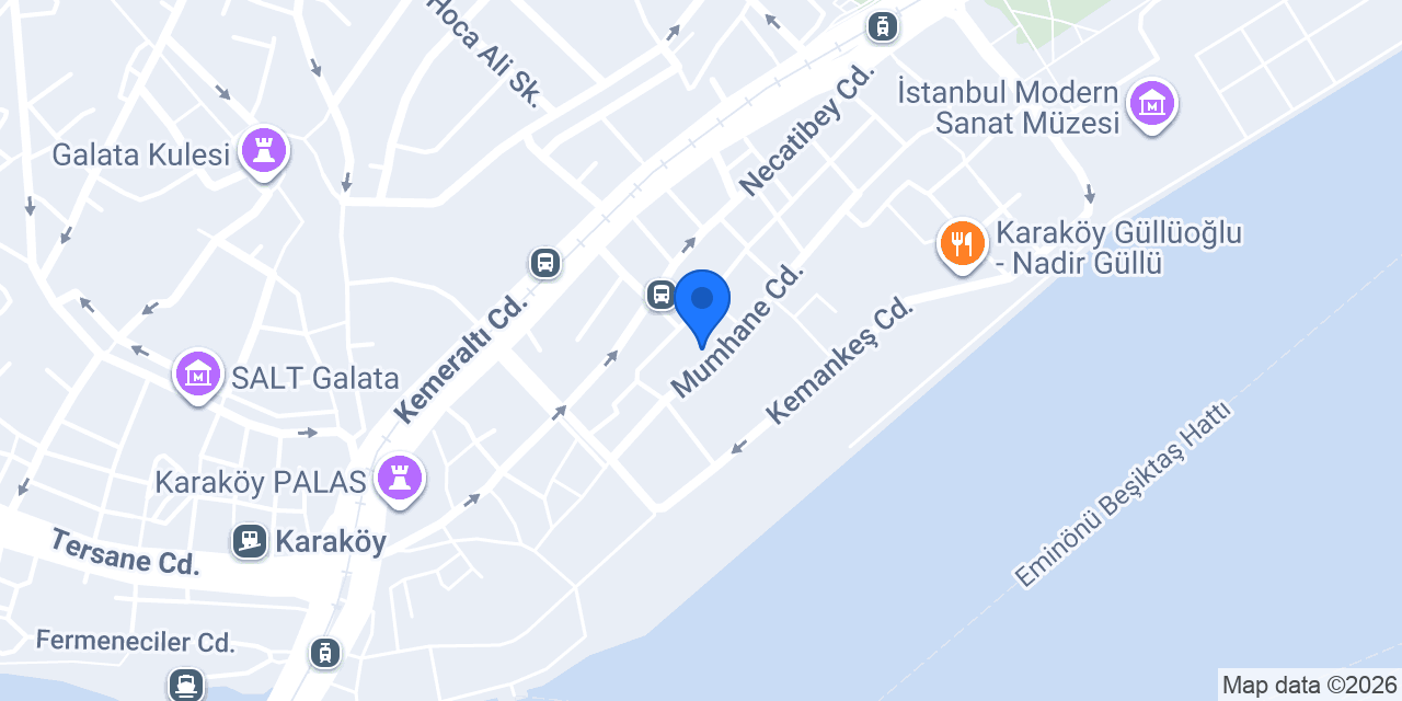 Karaköy Çorba Evi konumu