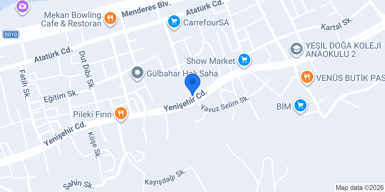 Külünkoğlu Market konumu