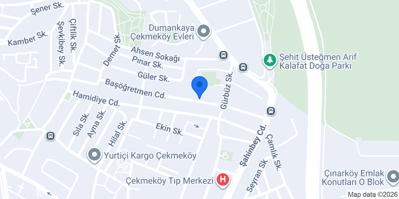 Çalışır Yedek Parça konumu
