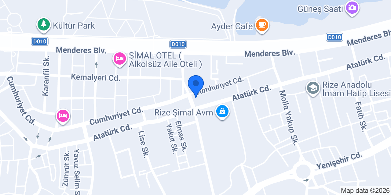 Yıldız ticaret deniz yıldız konumu