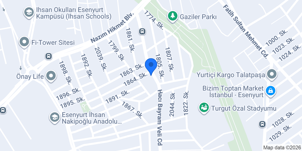 Ceylan Erkek kuaförü (حلاق عربي) konumu