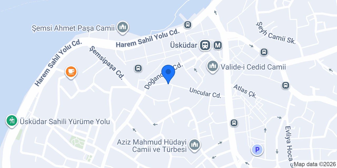 BALLI BABA ÜSKÜDAR konumu