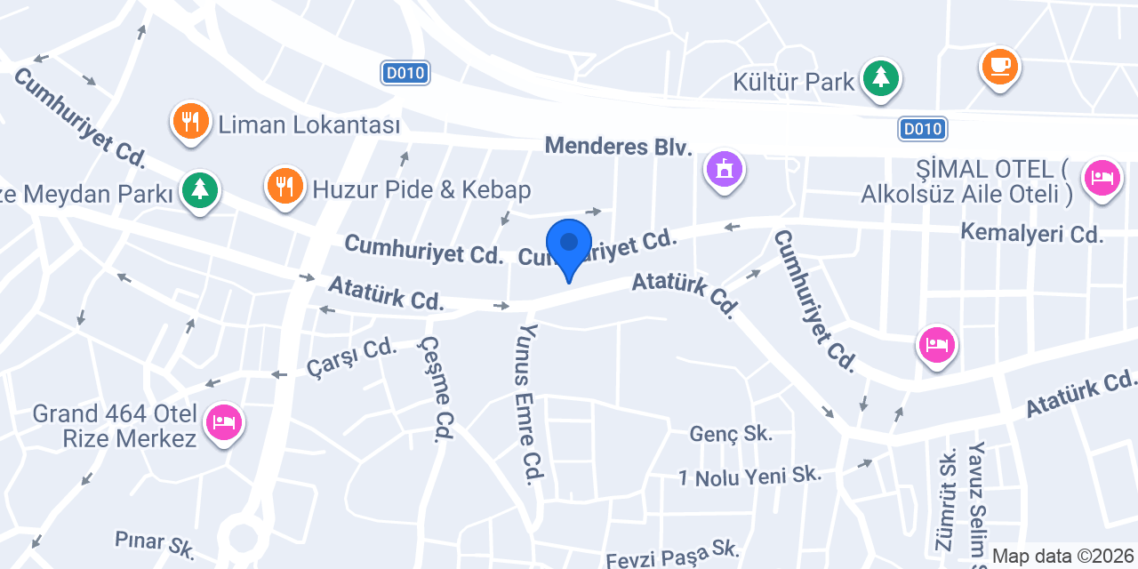 SU YAPI GAYRİMENKUL konumu