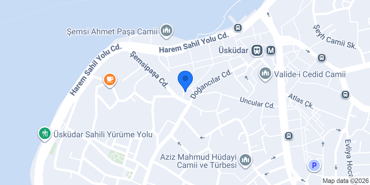 İstanbul Üsküdar Bayanlar Şifa Hamamı - Turkish Bath konumu