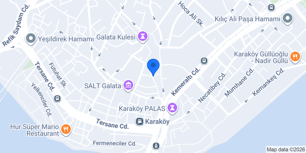 GALATA TABLO konumu