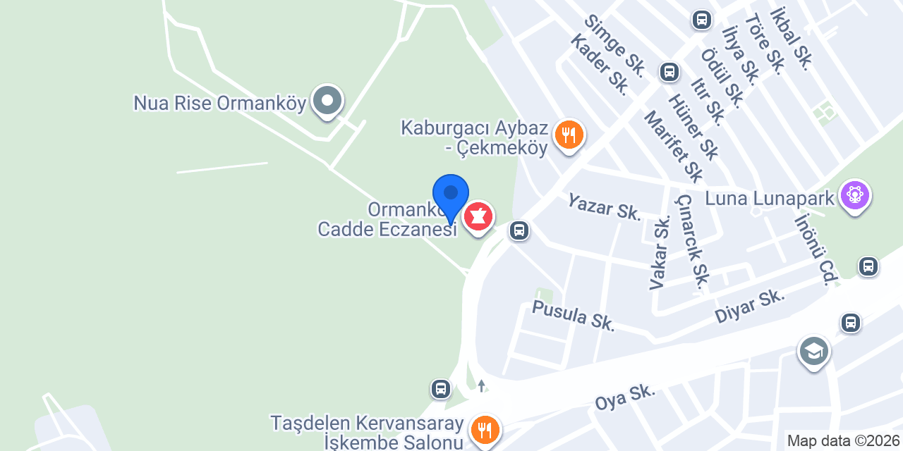 Londres Kahve Ormanköy konumu